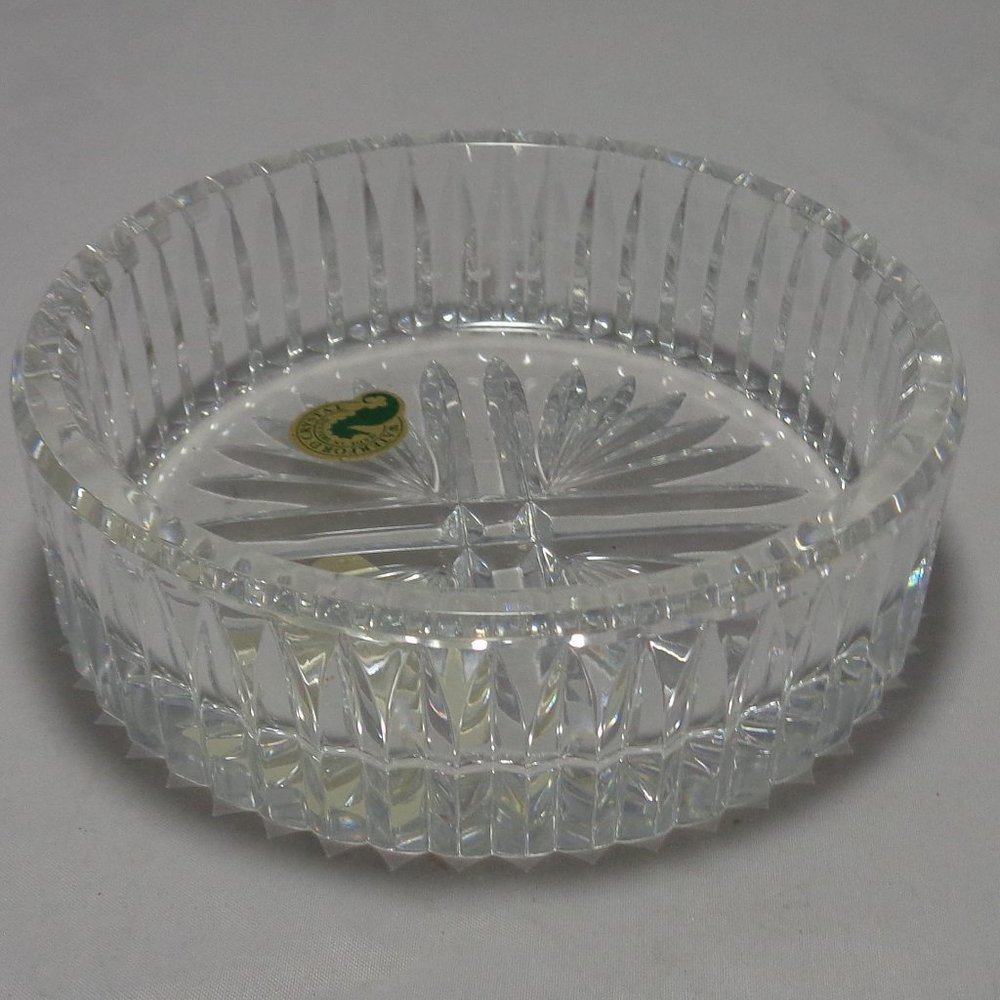 Waterford Cut Lead Crystal Wine Coaster Made in Ireland #1335040